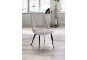 Chaise Rhéa en tissu | Design & Confort