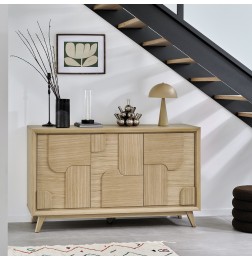 Enfilade 3 Portes Rivage | Chêne – 170 cm
