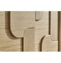 Bibus 2 Portes Rivage en Chêne | Meuble de Rangement