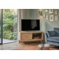 Meuble TV-Hifi 1 Porte Rivage en Chêne | 120 cm