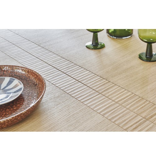 Table Tonneau Rivage en Chêne avec Allonges | 160 cm