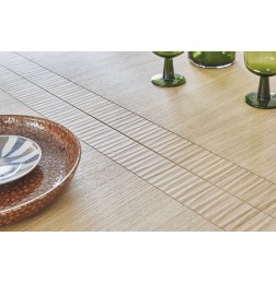 Table Tonneau Rivage 180 cm avec 2 Allonges | Chêne