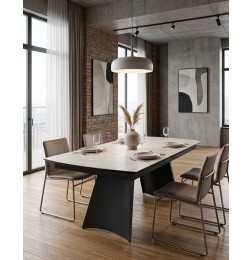 Table Athena 170 cm en Céramique Extensible | 255 cm