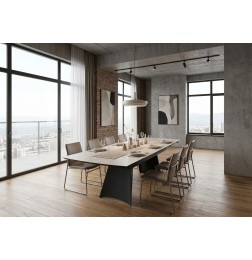 Table Athena 170 cm en Céramique Extensible | 255 cm