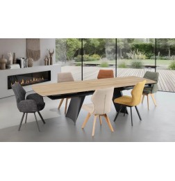 Table Azalée 200 cm en Céramique Extensible | 295 cm