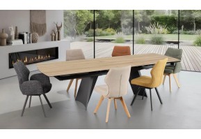 Table Athéna 200 cm en Céramique Extensible | 295 cm