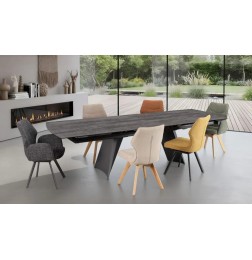 Table Azalée 200 cm en Céramique Extensible | 295 cm