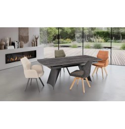 Table Azalée 200 cm en Céramique Extensible | 295 cm