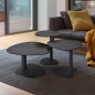 Table de Salon Nazaré en Céramique Hauteur 38cm | Design pétale