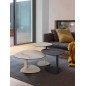 Table de salon Lagos en céramique | Design contemporain