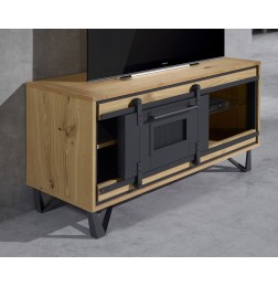 Meuble TV-Hifi Sunset 128 cm