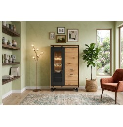 Vitrine 3 portes Sunset – 110 cm