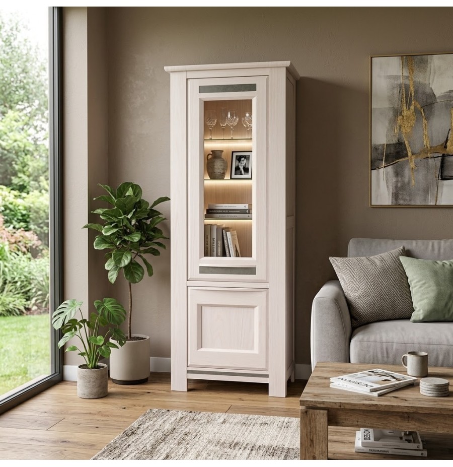 Colonne 2 portes ouverture gauche Malaga | 180 x 73 cm