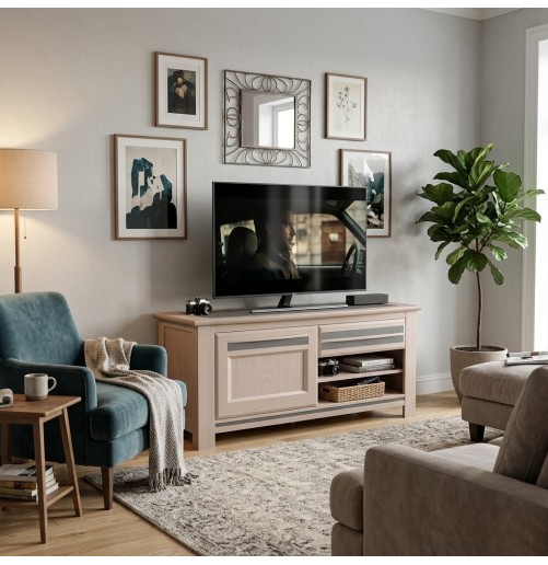 Meuble TV-Hifi Malaga | 125 cm