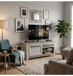 Meuble TV-Hifi Malaga | 155 cm