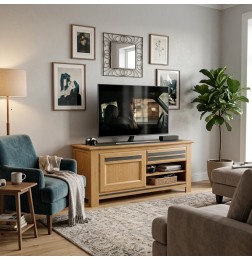 Meuble TV-Hifi Malaga | 155 cm
