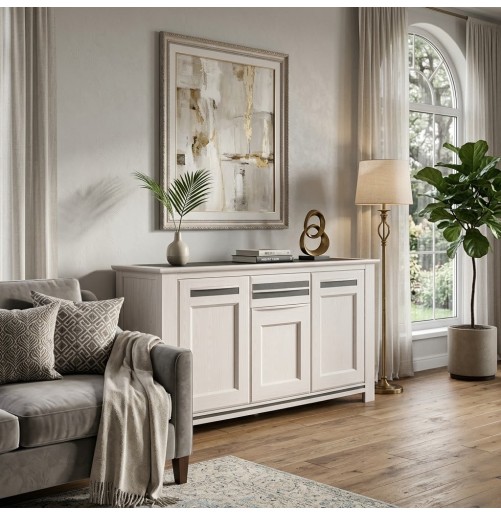 Enfilade 3 portes + 1 tiroir Malaga | 203 cm