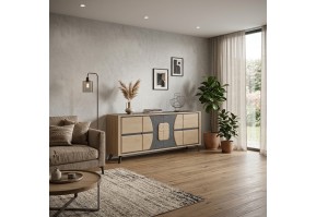 Enfilade 4 portes Omega | 200 cm