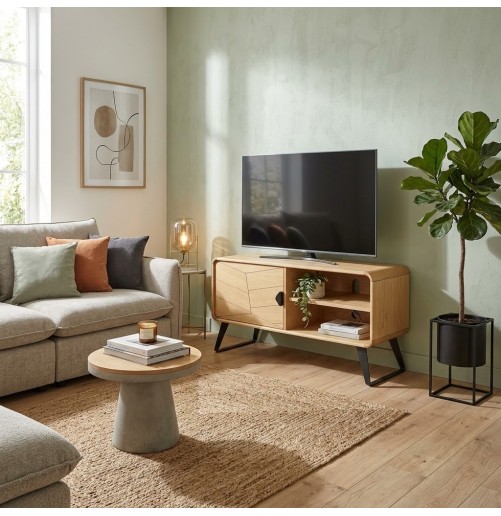 Meuble TV-Hifi 1 porte Tokyo | 113 cm