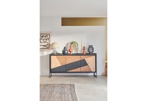 Enfilade 3 portes bois | 180 cm