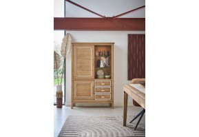 Vitrine Jazz 3 portes battantes 1 niche