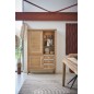 Vitrine Jazz 3 portes battantes 1 niche