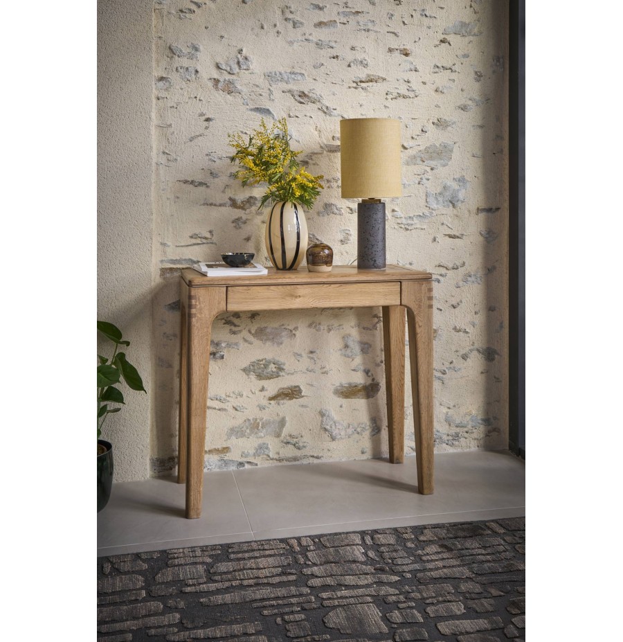 Console Jazz 1 tiroir dessus bois
