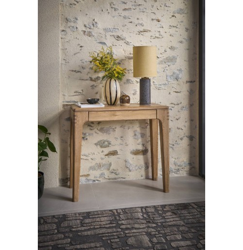 Console Jazz 1 tiroir dessus bois
