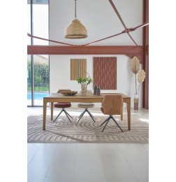 Table de repas Jazz dessus bois | 200 cm