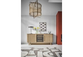 Enfilade Tango 3 portes, 1 tiroir | 190 cm