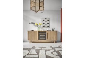 Enfilade Tango 3 portes, 1 tiroir | 225 cm