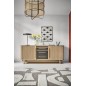 Enfilade Tango 3 portes, 1 tiroir | 225 cm