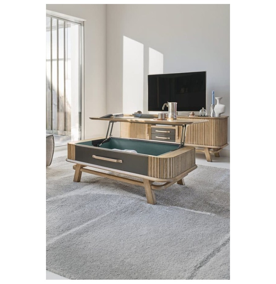 Table basse relevable Tango | 125 x 65 cm