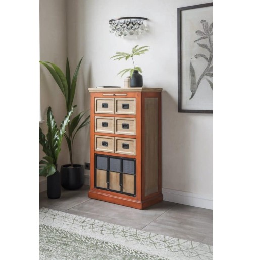 Chiffonnier 3 tiroirs, 1 porte Epure